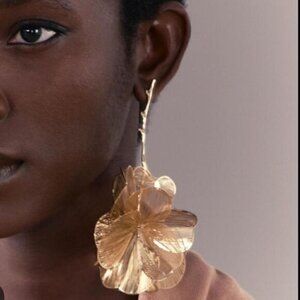 Bohemian flower drop earrings N211